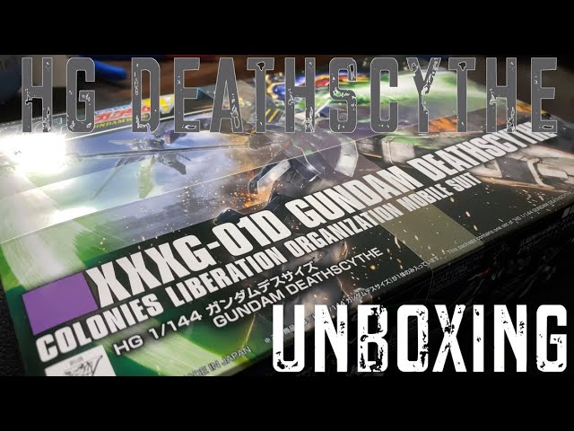 [UNBOXING] HG GUNDAM DEATHSCYTHE - XXXG-01D