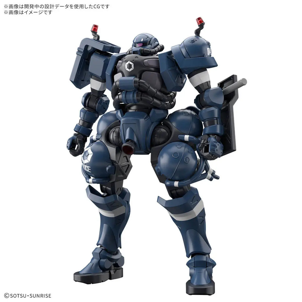 POLICE ZAKU "GQuuuuuuX" BANDAI HG