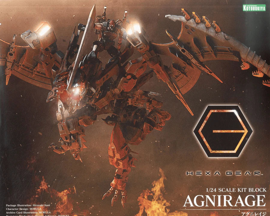 Amazon.com: Kotobukiya Hexa Gear: Agnirage 1:24 Scale