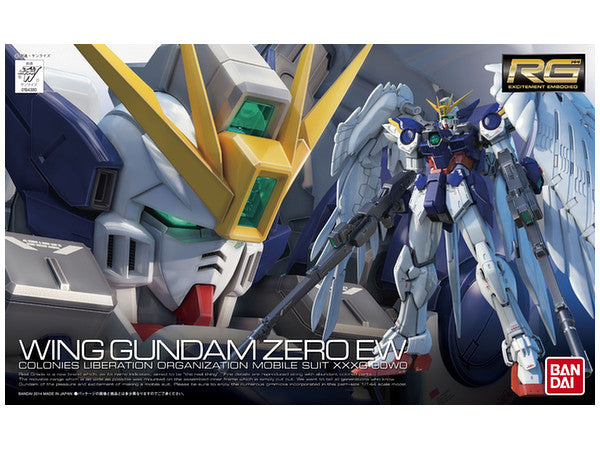 RG 00 RAISER & WING GUNDAM ZERO EW セット Amazon.com: Bandai 1/144 RG XXXG - 00W 0 Wing Gundam Zero EW